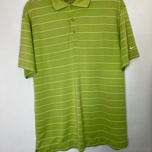 Nike Golf Men's Dri-Fit short sleeve polo shirt, size Medium
